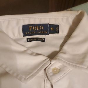 White Pima Cotton XL Polo